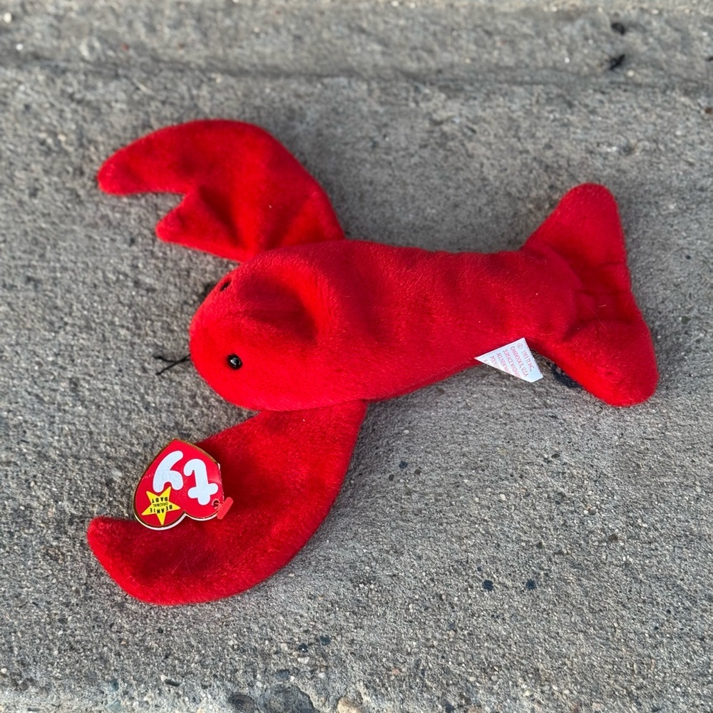 TY Pinchers the Lobster Plush VTG